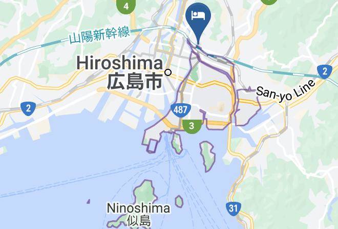 Hiroshima City Minami Ward - Lobby Lounge Maps