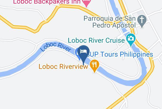 Loboc Cool River Resort Map