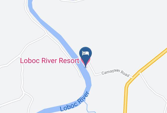 Bohol - Loboc River Resort Maps