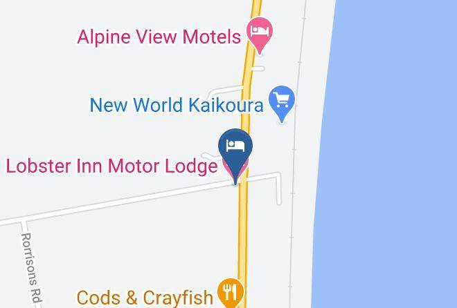 Kaikoura - Lobster Inn Motor Lodge Maps