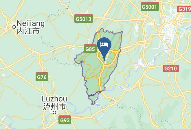 Yongchuan District - Loca Joy Le Enjoy Theme Hotel Maps
