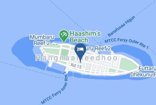 Alifu Dhaalu - Local Island Inn Maps