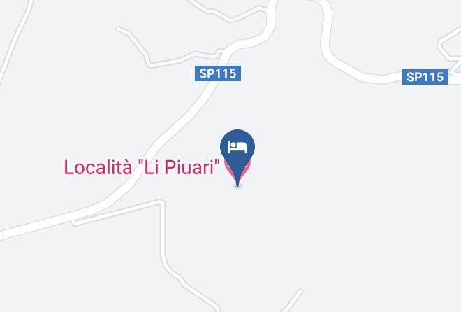 Sassari - Localita Li Piuari Maps