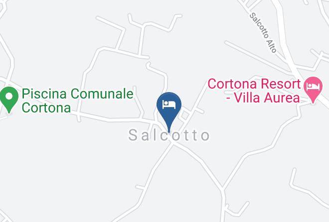 Arezzo - Localita Salcotto Maps