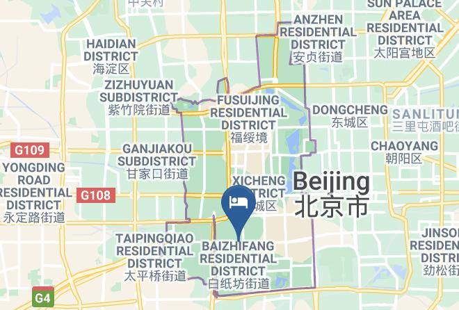 Xicheng District - Locals Hotels Beijing Guanganmen Maps