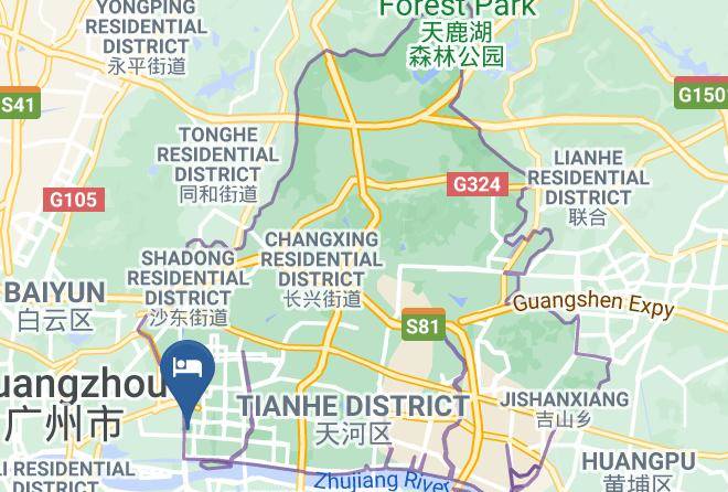 Guangzhou - Locals Hotels Guangzhou Wuyangcun Maps