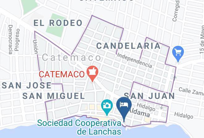 Catemaco - Local Vacio Maps