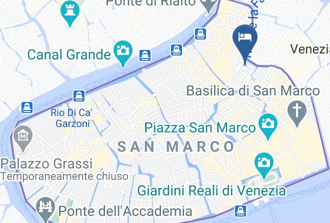 Venice - Locanda Ai Bareteri Maps