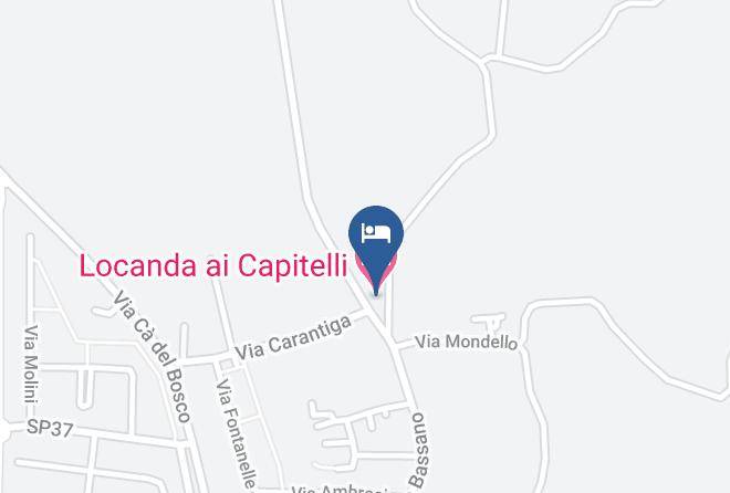 Verona - Locanda Ai Capitelli Maps