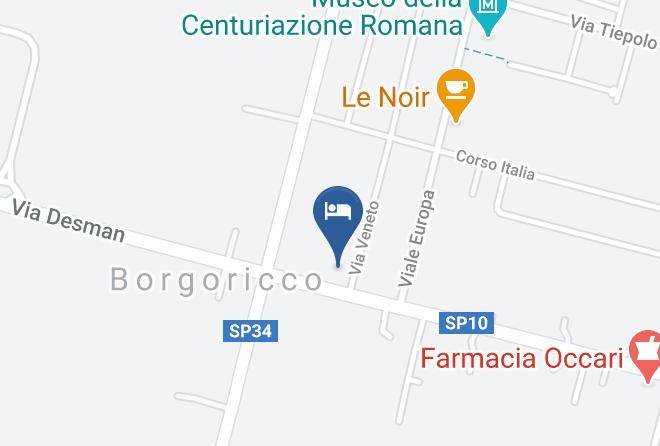 Padua - Locanda Al Gallo Nero Maps