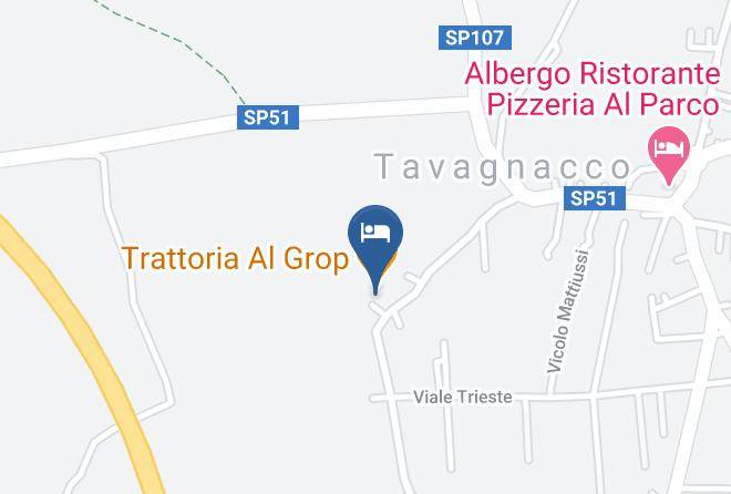 Udine - Locanda Al Grop Maps