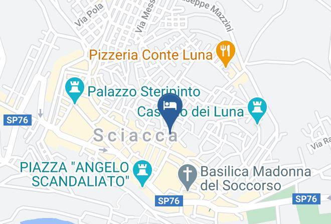 Agrigento - Locanda Al Moro Maps