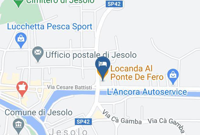 Venice - Locanda Al Ponte De Fero Maps
