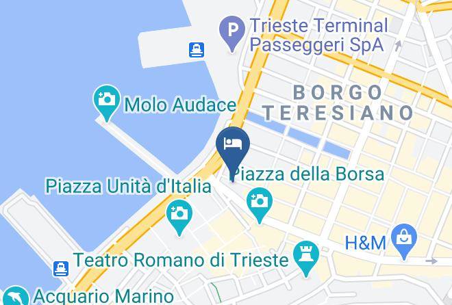 Trieste - Locanda Al Volo Tommaseo Maps