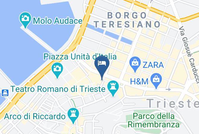 Trieste - Locanda Al Volo Tor Bandena Maps