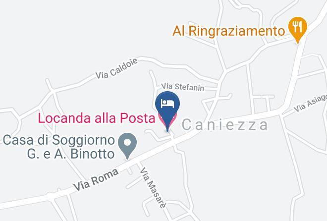 Treviso - Locanda Alla Posta Maps
