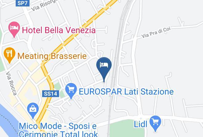 Udine - Locanda Alla Stazione Maps