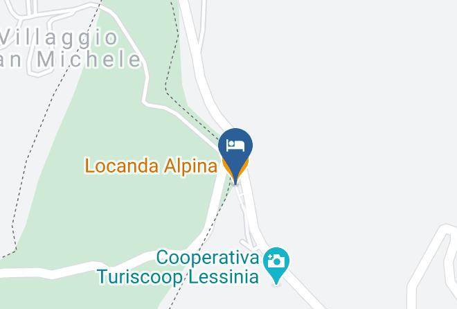 Trento - Locanda Alpina Maps