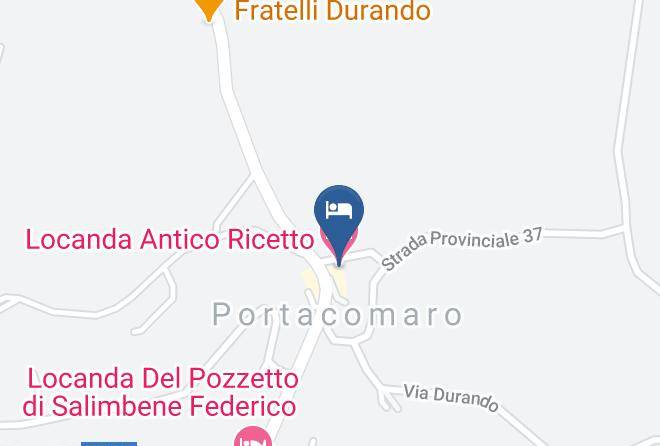 Asti - Locanda Antico Ricetto Maps