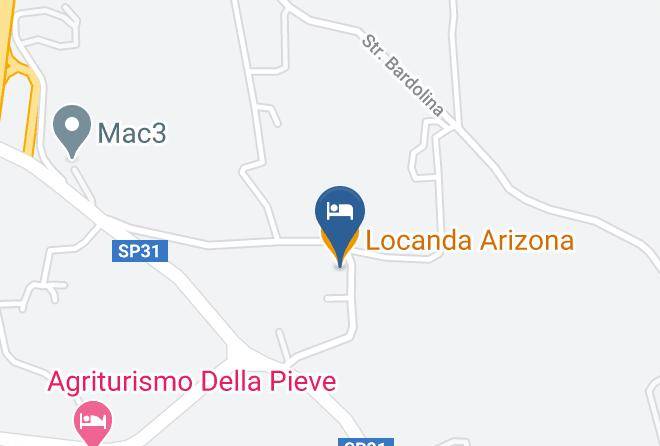 Verona - Locanda Arizona Maps