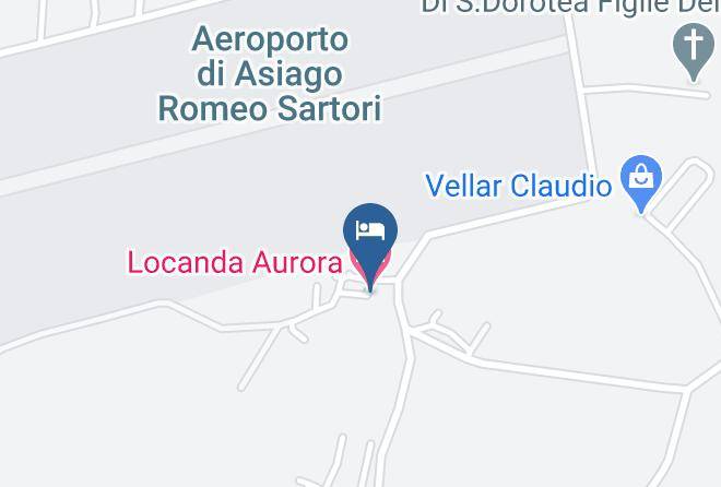 Vicenza - Locanda Aurora Maps