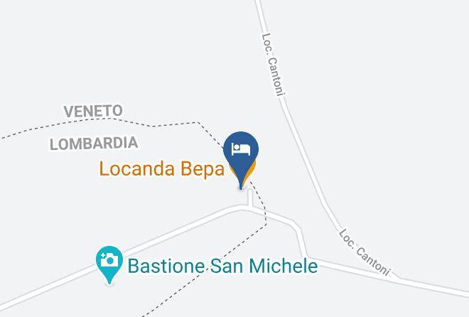 Mantua - Locanda Bepa Maps