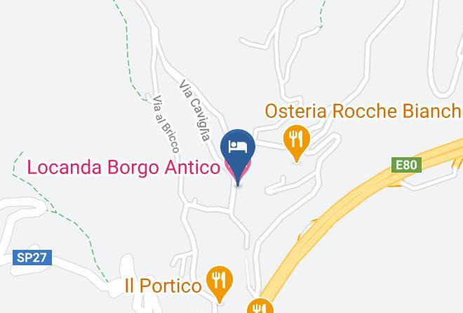 Savona - Locanda Borgo Antico Maps