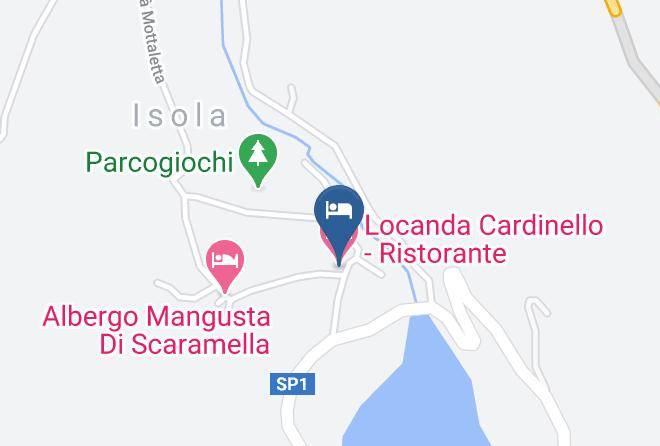 Sondrio - Locanda Cardinello Ristorante Hotel Maps