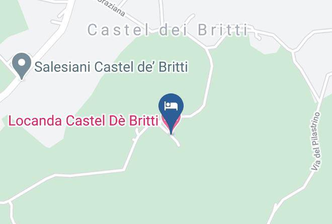 Bologna - Locanda Castel De Britti Maps
