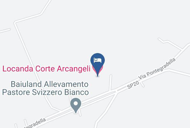 Ferrara - Locanda Corte Arcangeli Maps