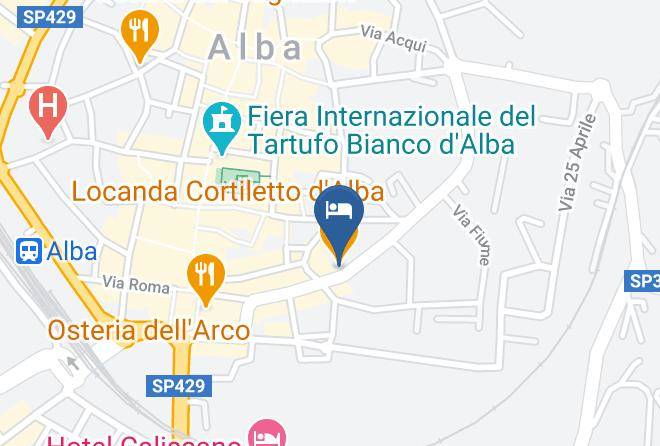 Cuneo - Locanda Cortiletto D'alba Maps