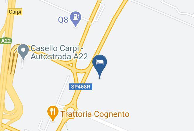 Modena - Locanda Da Andrea Maps