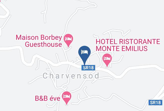 Aosta - Locanda Da Mami Maps