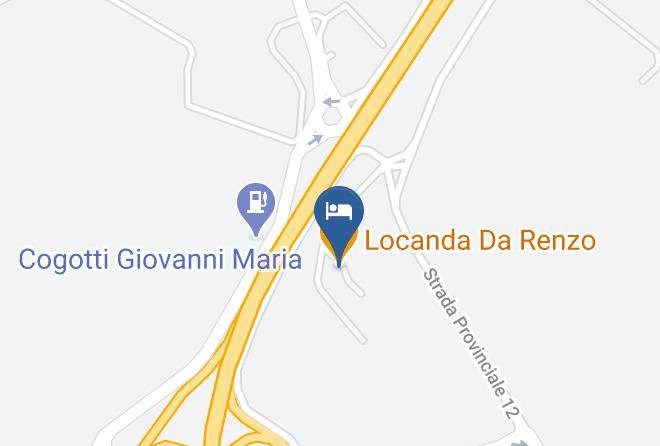 Oristano - Locanda Da Renzo Maps