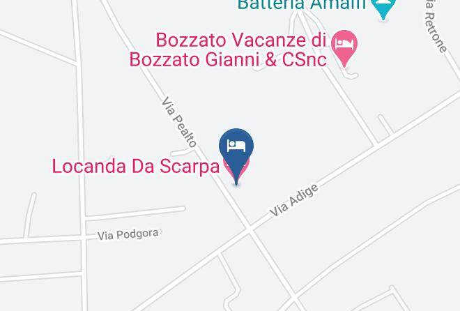 Venice - Locanda Da Scarpa Maps