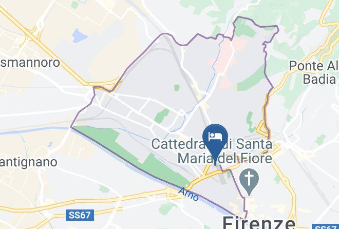 Florence - Locanda David Maps