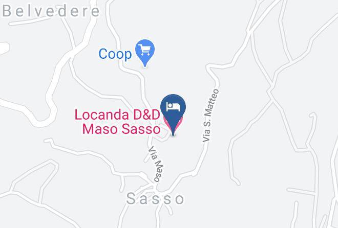 Trento - Locanda D&d Maso Sasso Maps