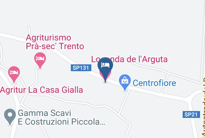 Locanda De L'arguta Map