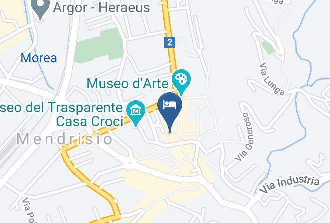Mendrisio - Locanda Del Borgo Maps