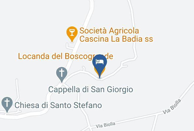 Asti - Locanda Del Boscogrande Maps