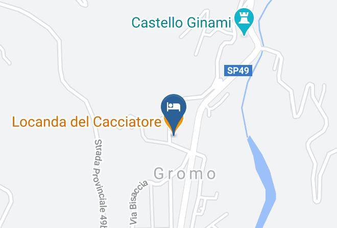 Bergamo - Locanda Del Cacciatore Maps