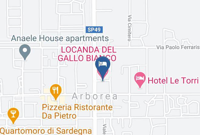 Locanda Del Gallo Bianco Map