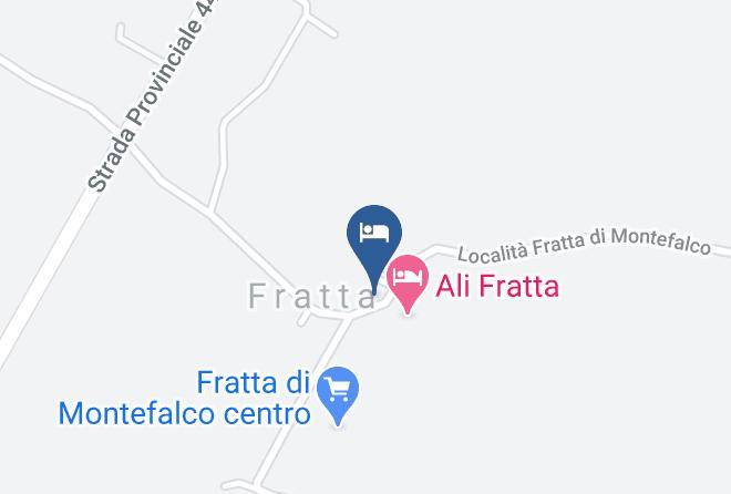 Perugia - Locanda Del Monte Maps