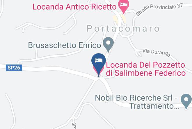 Asti - Locanda Del Pozzetto Di Salimbene Federico Maps