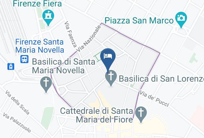 Florence - Locanda Del Salimbecco Maps