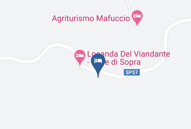 Arezzo - Locanda Del Viandante Valle Maps