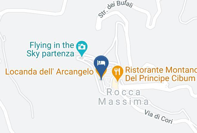 Latina - Locanda Dell' Arcangelo Maps