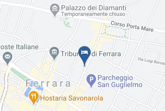 Ferrara - Locanda Della Biscia Maps