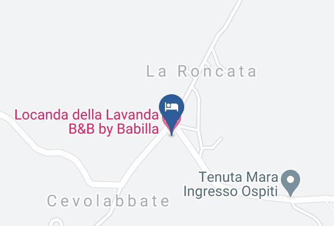 Rimini - Locanda Della Lavanda B&b By Babilla Maps