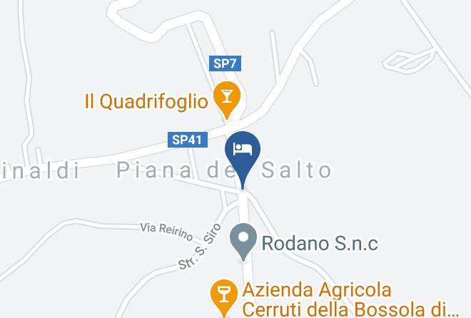 Asti - Locanda Della Luna Rossa Maps